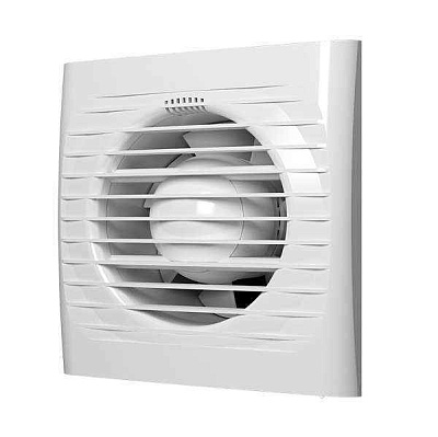 Вентилятор вытяжной осевой 125мм обратн. клапан бел. AURAMAX OPTIMA 5C 