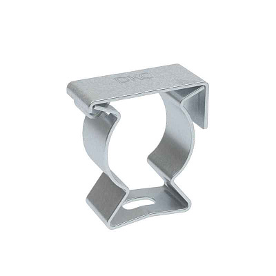 Держатель для труб (клипса) d20мм с крышкой оцинк. сталь DKC 6044-A20 