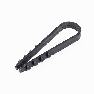 Дюбель-хомут ДХ 5-10 для круглого кабеля нейлон черн. (уп.100шт) Fortisflex 59544 