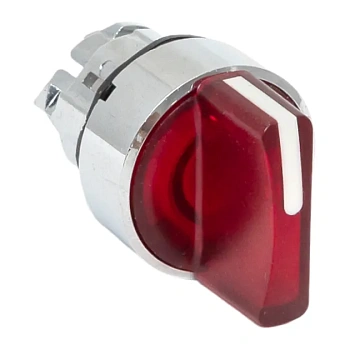 Переключат. xB4 головка , 2 пол. красн. с подсв. с короткой ручкой EKF PROxima