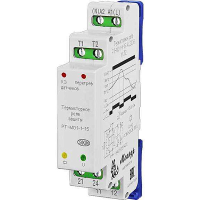 Реле защиты двигателя термисторное РТ-М01-1-15 УХЛ4 230В AC Меандр A8302-16939183 
