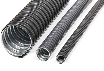 Металлорукав в ПВХ изоляции МРПИ нг   6  (100 м/уп.) ГОФРОМАТИК