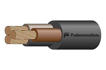 Резиновый Кабель КГ-ХЛ 3х0.75 380/660-3 (м) Рыбинсккабель 721125