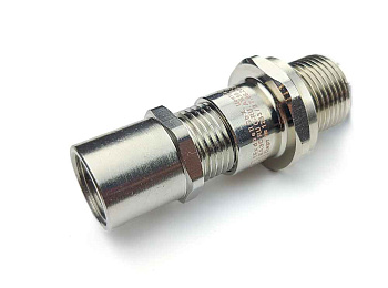 Ех-кабельный ввод ВКВ2ТВ-ЛР-G2-G1 1/2-44 1Ex db e II Gb X ГОФРОМАТИК