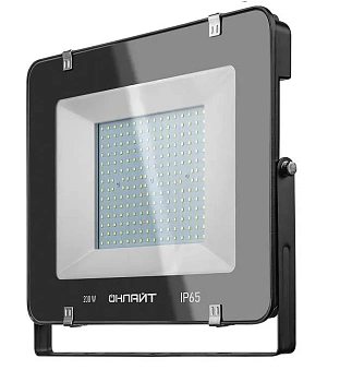 Прож. ЛЕД 200Вт 6,5К OFL-200-6.5K-BL-IP65-LED 18000Лм ОНЛАЙТ 14345 2г.гар.
