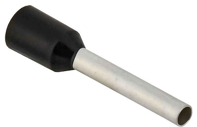 Наконечник НШВИ 1.5-12 черн. (уп.20шт) IEK UGN11-D15-012-020 