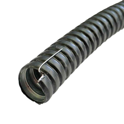 Металлорукав в ПВХ изоляции Р3-ЦП нг  20  (50 м/уп.) ГОФРОМАТИК 