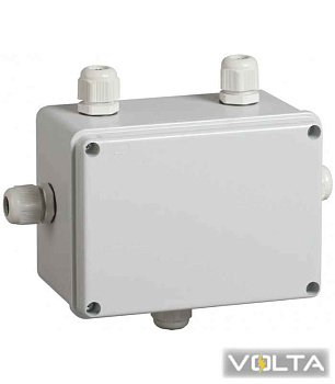 Коробка распаячная КМ41330 о/п 100x100x50 (5вводов) IP55 ИЭК