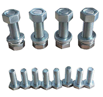 Комплект крепежа для ОГК/ОКК-6/7/ОП2ф/ОГКс-6 (болт М16х60 - 4шт; гайка М16 - 4шт; шайба Ф16 - 4шт; гровер С16 - 4шт) Пересвет В00005712 