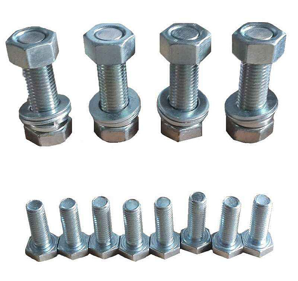 Комплект крепежа для ОГК/ОКК-6/7/ОП2ф/ОГКс-6 (болт М16х60 - 4шт; гайка М16 - 4шт; шайба Ф16 - 4шт; гровер С16 - 4шт) Пересвет В00005712 