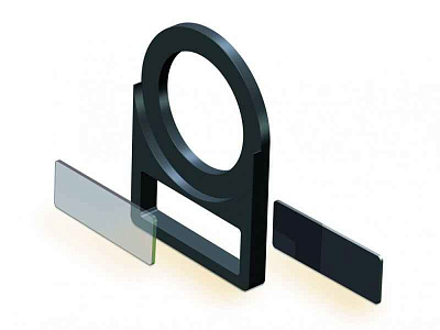 Держатель маркировки ДМ-22 20х25мм для светосигнал. арматуры d22мм DEKraft 25107DEK 