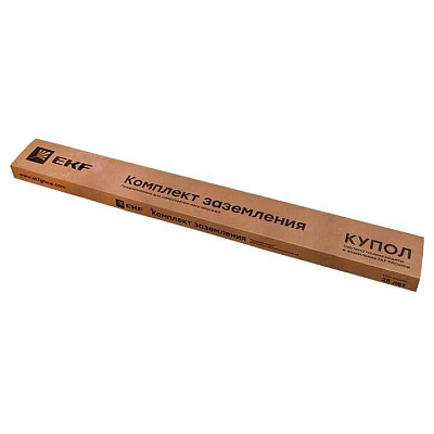 Комплект заземления верт. с заострением d16 дл.6м (4х1.5м) HZ PROxima EKF gc-21601 