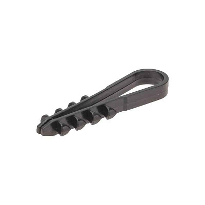 Дюбель-хомут 5-10 для круглого кабеля черн. (уп.100шт) PROCONNECT 07-4521 