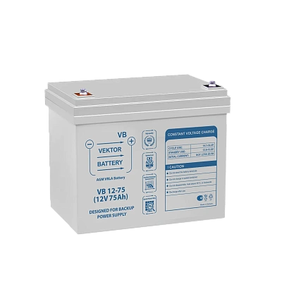 Vektor Battery VB 12-75 - купить в Москве - ООО Гамма-компоненты