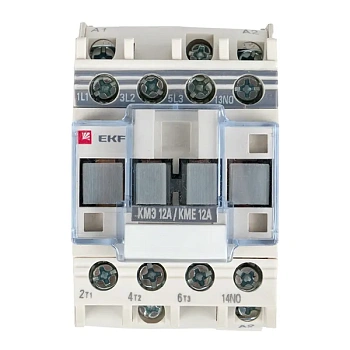 Контактор 12А 220В/АС3 в оболочке IP65 КМЭ с РТЭ Ir-9-13А и индик. EKF PROxima