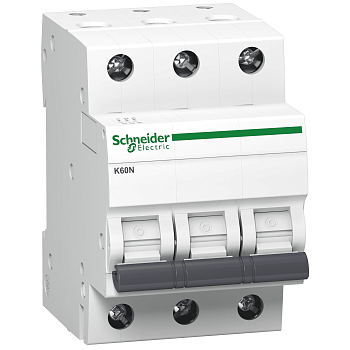 A9K02363 АВТОМАТИЧЕСКИЙ ВЫКЛЮЧАТЕЛЬ K60 3П 63A С Schneider