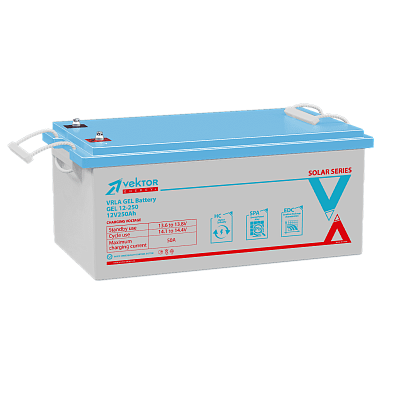 Vektor Battery GEL 12-250 - купить в Москве - ООО Гамма-компоненты