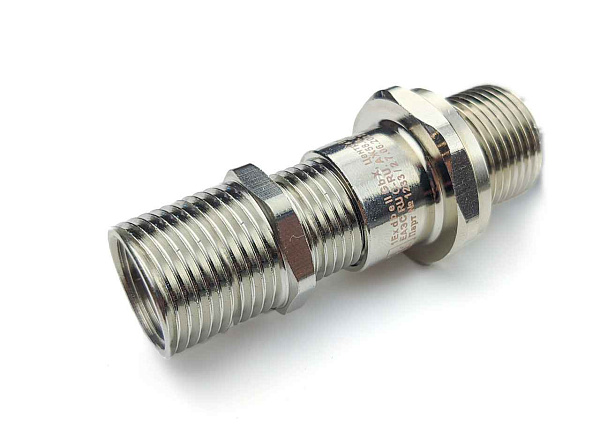 Ех-кабельный ввод ВКВ2ТВ-ЛР-М75-G2 1/2-57 1Ex db e II Gb X ГОФРОМАТИК 