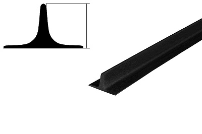 Профиль резиновый неармированный Т40