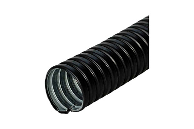 Металлорукав в ПВХ изоляции Р3-ЦП нг  18  (50 м/уп.) ГОФРОМАТИК 