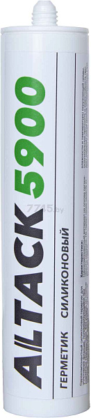 Герметик силиконовый маслостойкий Altack 5900 нейтральный, черный, 300мл