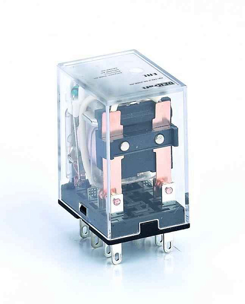 Реле промежуточное ПР-102 5А 230В AC 2 конт. с LED-индикацией DEKraft 23864DEK 