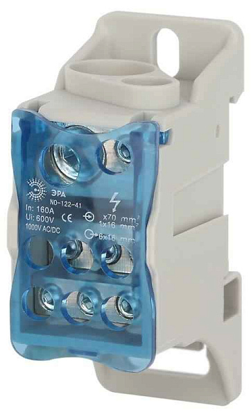 Блок распределительный на DIN-рейку NO-122-40 РБД-125А Эра Б0051114 