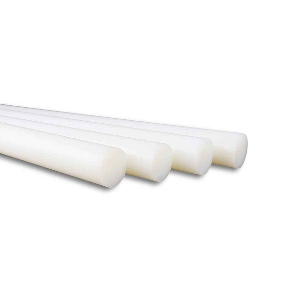 Капролон ПА-6 стержень Ф130 мм, L 500 мм, экструзионный, Китай