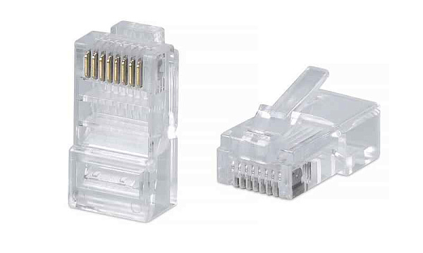 Коннектор RJ45(8P8C) кат.5E неэкранир. универс. (уп.100шт) TOKOV ELECTRIC TKE-CNR-5E24-UTP