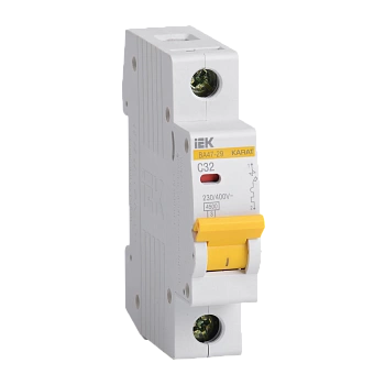Автомат  1п 32А (C) (ВА 47- 29) ИЭК GENERICA