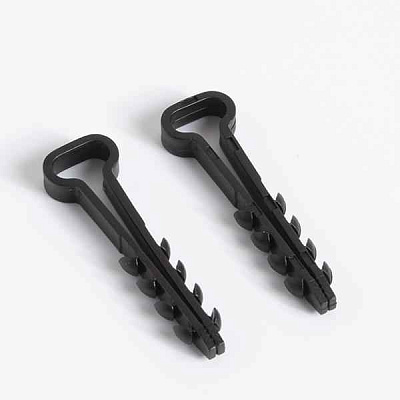 Дюбель-хомут для плоского кабеля 6-14мм черн. (уп.100шт) TOKOV ELECTRIC TKE-DH-6-14-PK-C05 