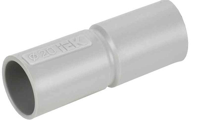 Муфта соединительная для жестких труб d20 GIG-20 ELASTA IEK CTA10D-GIG20-K41-100 