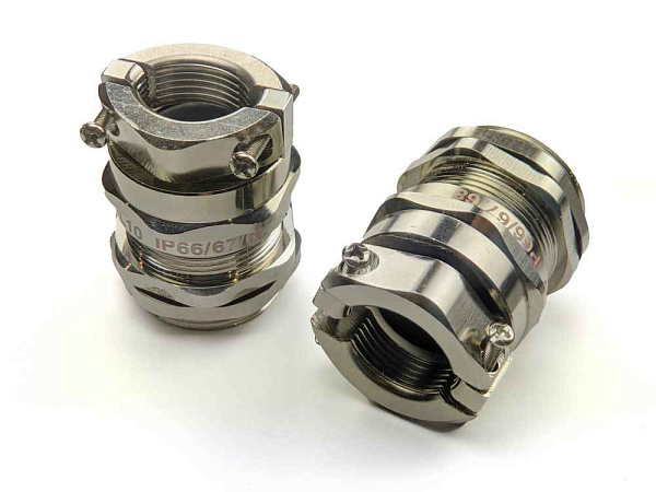 Кабельный ввод ВКЭ1-ЛР-М18-10-L8 IP66/IP67/IP68 ГОФРОМАТИК 