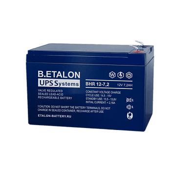 Аккумулятор B.ETALON BHR 12-7,2