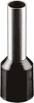 Наконечник-гильза изол. (НШвИ) 6-12 NET-Е6012 черн. (уп.100шт) Navigator 71099 