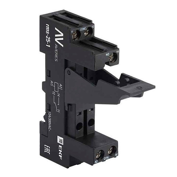 Разъем для реле РM slim 25/1 AVERES EKF rms-25-1 