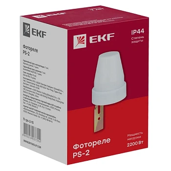 Реле фото PS-2 10А 2200Вт IP44 EKF