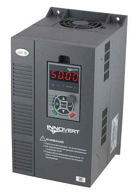 Преобразователь частоты векторный INNOVERT ITD402U43B2 (4,0 кВтx380 В), выходной ток 9.0 А, NPN/PNP 