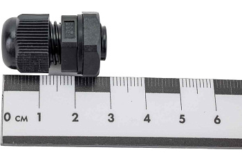 Сальник MG 12 пластик (3-6,5 мм) IP68 серый ГОФРОМАТИК