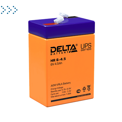 Аккумуляторная батарея HR 6-4.5 Delta - купить в Москве - ООО Гамма-компоненты