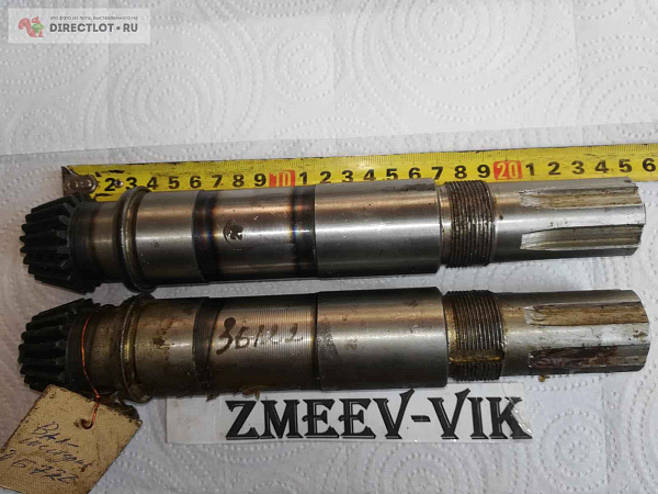 Цилиндрический мотор-редуктор 612A (i=14.21) вал вх./вых. 28/40 мм