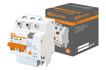 Авт.диф. 2п 25А 30мА  АД- 2 TDM