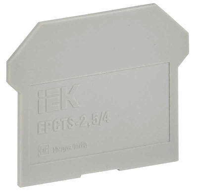 Заглушка ARMAFIX для CTS 2.5/4кв.мм сер. IEK YCT10-00-K03-002-ZGL 