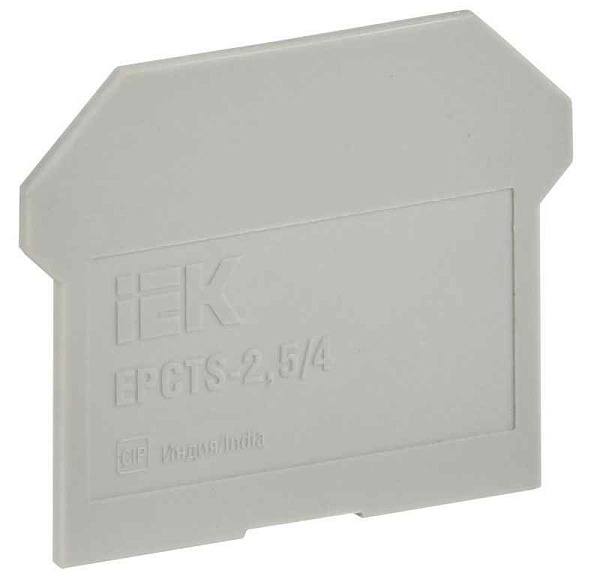 Заглушка ARMAFIX для CTS 2.5/4кв.мм сер. IEK YCT10-00-K03-002-ZGL 