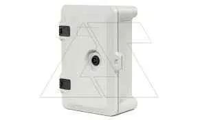 Щит навесной 300x200x120мм (ВxШxГ) из композитного (SMC) материала с защитной PC и монт. панелями, IP65