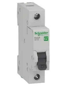Автоматический выключатель EZ9F34150 АВТ. ВЫКЛ. EASY 9 1П 50А С 4,5кА 230В Schneider