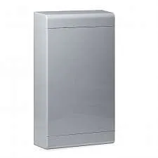 Щиток ОП Тусо 36мод. с непрозрач. двер. 520х303х117.5мм сер. Рувинил 68036С