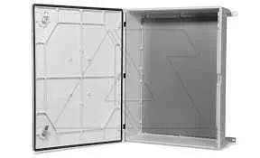 Щит навесной 700x500x140мм (ВxШxГ) из композитного (SMC) материала с монт. панелью, IP65