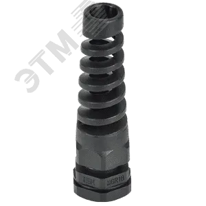 Сальник MGR 18 d=5-10мм IP68 черный с гибким отводом (ИЭК)