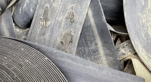 Износ рабочей поверхности ленты конвейерной фото